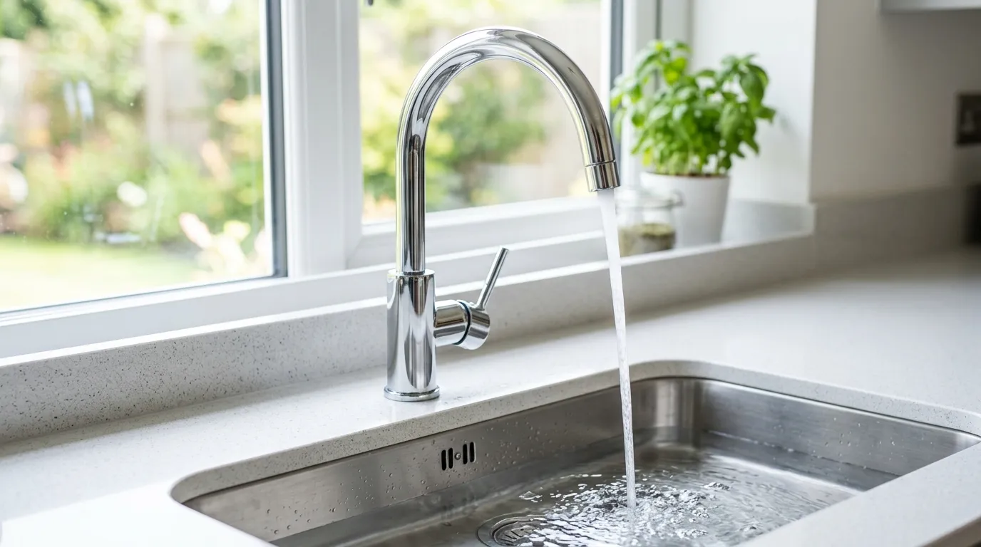 Local Plumbing Master Pros same day plumber fixing a faucet in Central City, NE